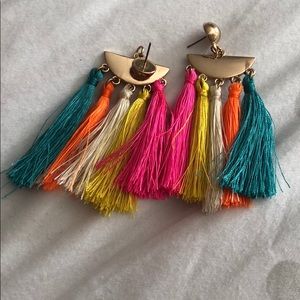 Never been worn colorful earrings